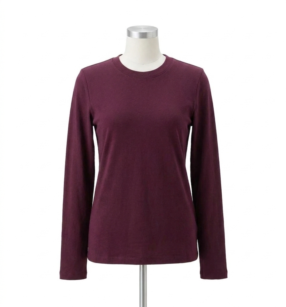 NEW KUT FROM THE KLOTH noelie long sleeve top in purple